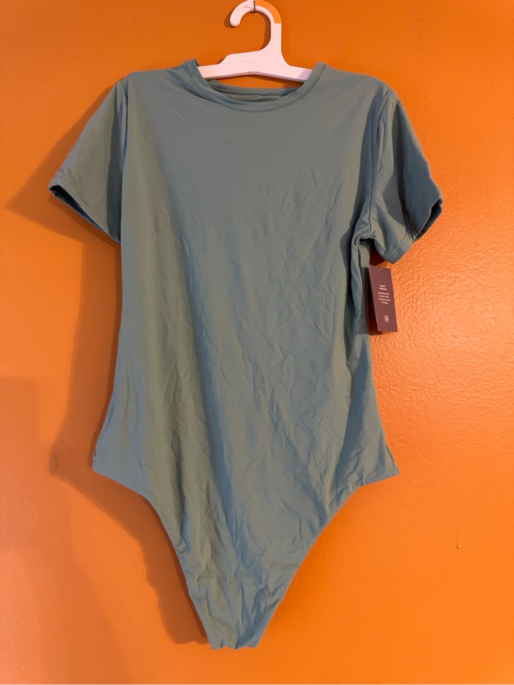 Auden Sage Green Short-Sleeve Bodysuit